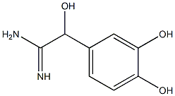 Mandelamidine,  3,4-dihydroxy-  (6CI) Struktur