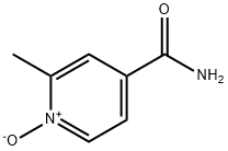 Isonicotinamide, 2-methyl-, 1-oxide (6CI) Struktur