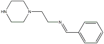 Piperazine, 1-(2-benzylideneaMinoethyl)- (6CI) Struktur