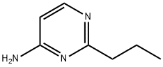 Pyrimidine, 4-amino-2-propyl- (6CI) Struktur