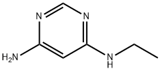 Pyrimidine, 4-amino-6-ethylamino- (6CI) Struktur