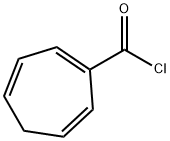 1,3,6-Cycloheptatriene-1-carbonyl chloride (6CI) Struktur