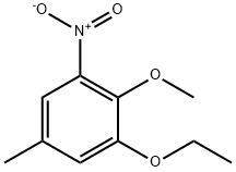 Toluene, 3-ethoxy-4-methoxy-5-nitro- (6CI) Struktur