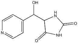 Hydantoin,  5-(hydroxy-4-pyridylmethyl)-  (6CI) Struktur