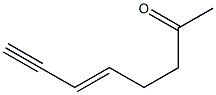 5-Octen-7-yn-2-one (6CI) Struktur