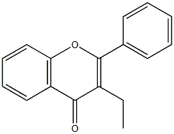 Flavone, 3-ethyl- (6CI) Struktur