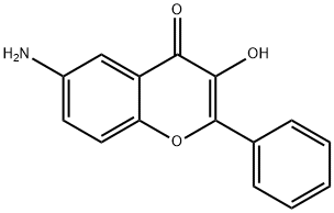 Flavone, 6-amino-3-hydroxy- (6CI) Struktur