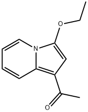 Ketone, 3-ethoxy-1-indolizinyl methyl (6CI) Struktur