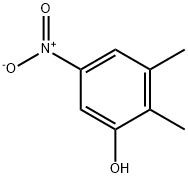 2,3-Xylenol,  5-nitro-  (6CI) Struktur