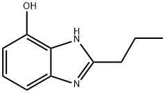 Benzimidazol-4-ol, 2-propyl- (6CI) Struktur