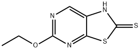 Thiazolo[5,4-d]pyrimidine-2-thiol, 5-ethoxy- (6CI) Struktur