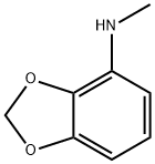 Aniline,  N-methyl-2,3-methylenedioxy-  (6CI) Struktur