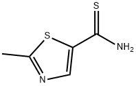 5-Thiazolecarboxamide,  2-methylthio-  (6CI) Struktur