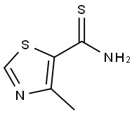 5-Thiazolecarboxamide,  4-methylthio-  (6CI) Struktur