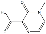 Pyrazinoic acid, 3,4-dihydro-4-methyl-3-oxo- (6CI) Struktur