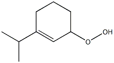 Hydroperoxide, 3-(1-methylethyl)-2-cyclohexen-1-yl (9CI) Struktur