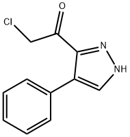 Ketone, chloromethyl 4-phenylpyrazol-3-yl (8CI) Struktur