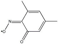 Nitroxide,  2,4-dimethyl-6-oxo-2,4-cyclohexadien-1-ylidene  (9CI) Struktur