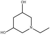 3,5-Piperidinediol, 1-ethyl- (5CI) Struktur