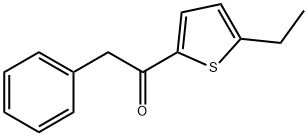 Ketone, benzyl 5-ethyl-2-thienyl (5CI) Struktur