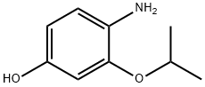 Phenol, 4-amino-3-isopropoxy- (5CI) Struktur