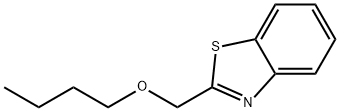 Benzothiazole, 2-(butoxymethyl)- (5CI) Struktur