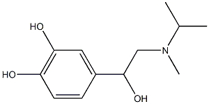 Adrenaline, N-isopropyl- (5CI) Struktur