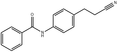 Benzanilide, 4-(2-cyanoethyl)- (4CI) Struktur