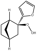 Hydroperoxide, (1S,2S,4R)-2-(2-furanyl)bicyclo[2.2.1]hept-2-yl (9CI) Struktur