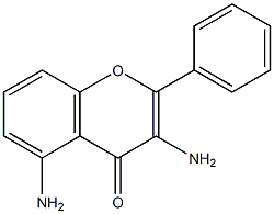 Flavone, 3,5-diamino- (5CI) Struktur