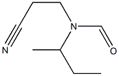 Formamide, N-sec-butyl-N-(2-cyanoethyl)- (5CI) Struktur