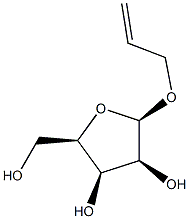 beta-D-Lyxofuranoside, 2-propenyl (9CI) Struktur