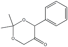 m-Dioxan-5-one, 2,2-dimethyl-4-phenyl- (6CI) Struktur