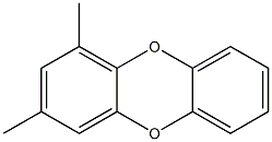 Dibenzo-p-dioxin,  1,3-dimethyl-  (4CI) Struktur