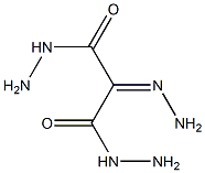 Mesoxalic  acid,  dihydrazide,  hydrazone  (4CI) Struktur