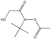 Acetamide,  N-2,2-dihydroxy-tert-butyl-,  monoacetate  (4CI) Struktur