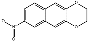 Naphtho[2,3-b]-p-dioxin,  2,3-dihydro-7-nitro-  (5CI) Struktur