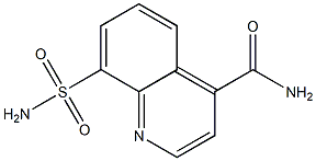 Cinchoninamide,  8-sulfamoyl-  (5CI) Struktur