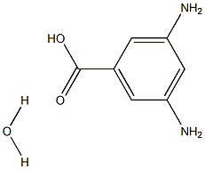 Benzoic  acid,  3,5-diamino-,  monohydrate  (6CI) Struktur