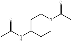 Piperidine,  4-acetamido-1-acetyl-  (5CI) Struktur