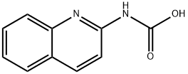 2-Quinolinecarbamic  acid  (6CI) Struktur