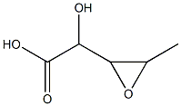 Valeric  acid,  3,4-epoxy-2-hydroxy-  (6CI) Struktur