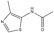 Thiazole,  5-acetamido-4-methyl-  (4CI) Struktur