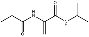 Acrylamide,  N-isopropyl-2-propionamido-  (5CI) Struktur