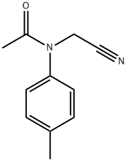 p-Acetotoluide,  N-(cyanomethyl)-  (4CI) Struktur