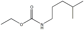 Carbamic  acid,  isohexyl-,  ethyl  ester  (3CI) Struktur