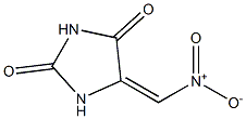 Hydantoin,  5-nitromethylene-  (3CI) Struktur