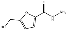 2-Furoic  acid,  5-(hydroxymethyl)-,  hydrazide  (5CI) Struktur