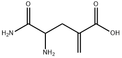 Glutaramic  acid,  4-amino-2-methylene-  (5CI) Struktur