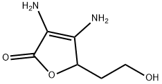 2-Hexenoic  acid,  2,3-diamino-4,6-dihydroxy-,  -gamma--lactone  (4CI) Struktur